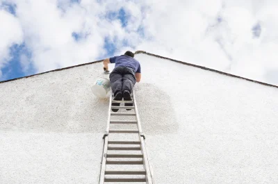 Peinture extérieure à Congrier — façades et ravalement